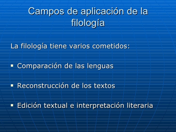Filología