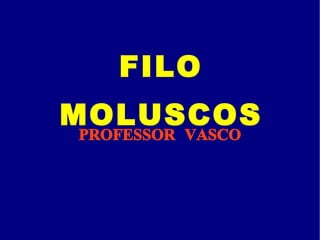 FILO MOLUSCOS PROFESSOR VASCO 