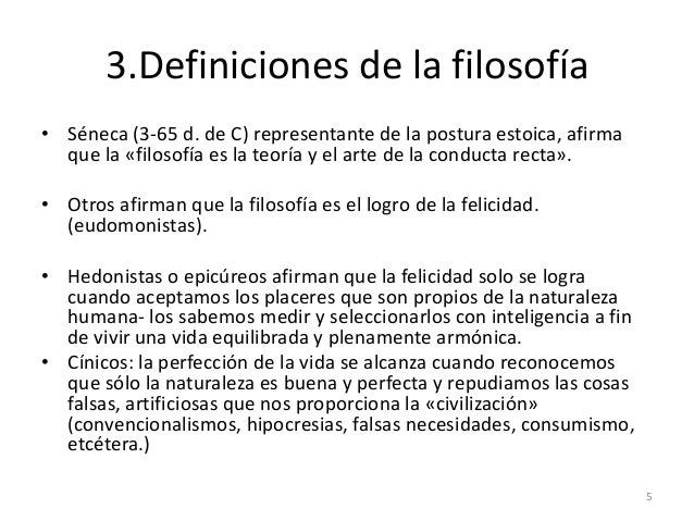 Filosofía