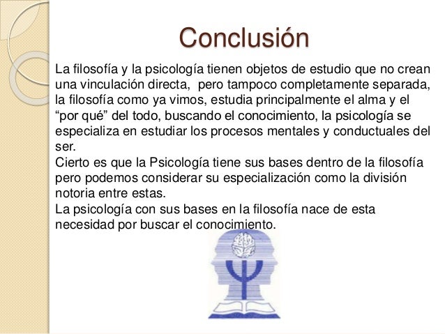 Antecedentes filosóficos vde la psicología