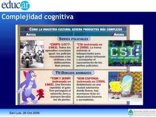 Complejidad cognitiva 
