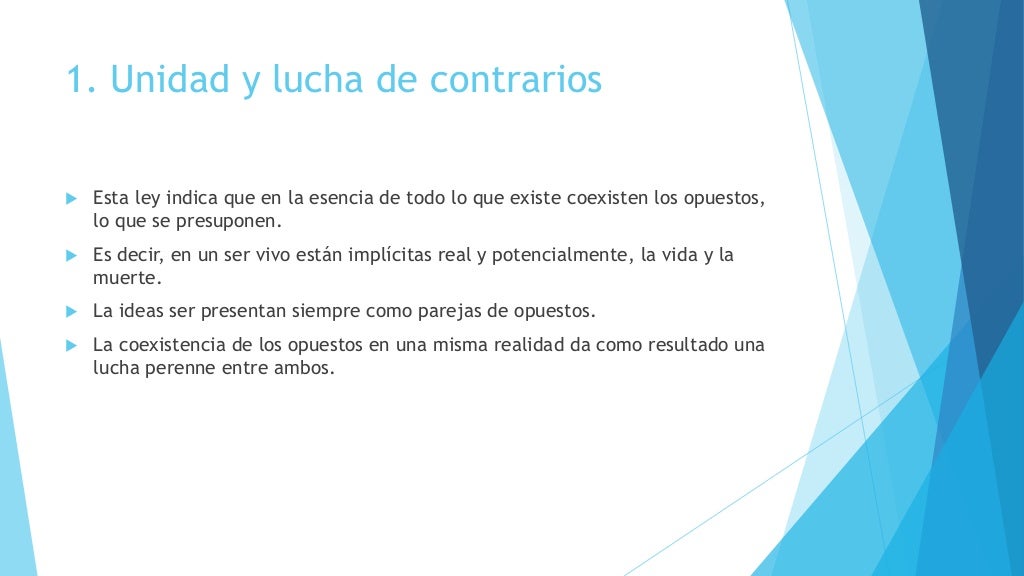 Leyes de la dialéctica