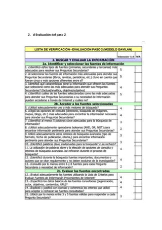 2. d Evaluación del paso 2 
 