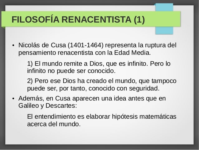 Filosofia Medieval Y Renacentista