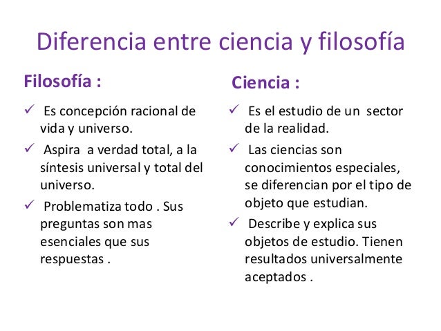 LA FILOSOFÍA