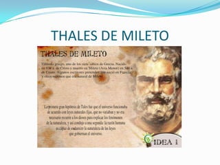 THALES DE MILETO
 