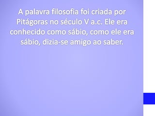 Filosofia  6- ano