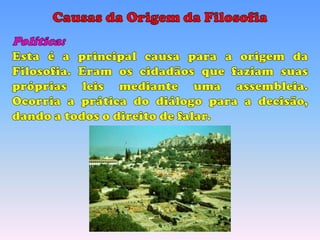 Filosofia   6º ano - aula 05 - 2012