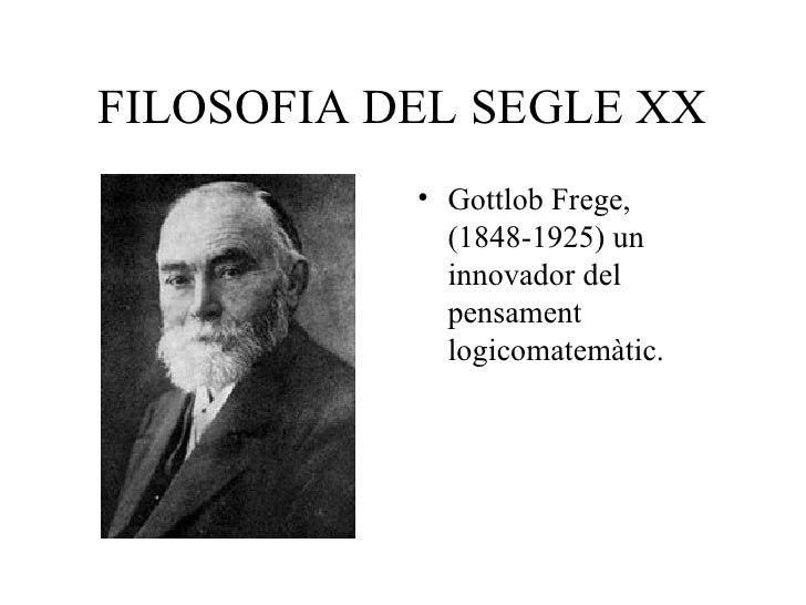 Filosofia Del Segle Xx