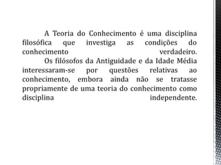 Filosofia  em busca da verdade