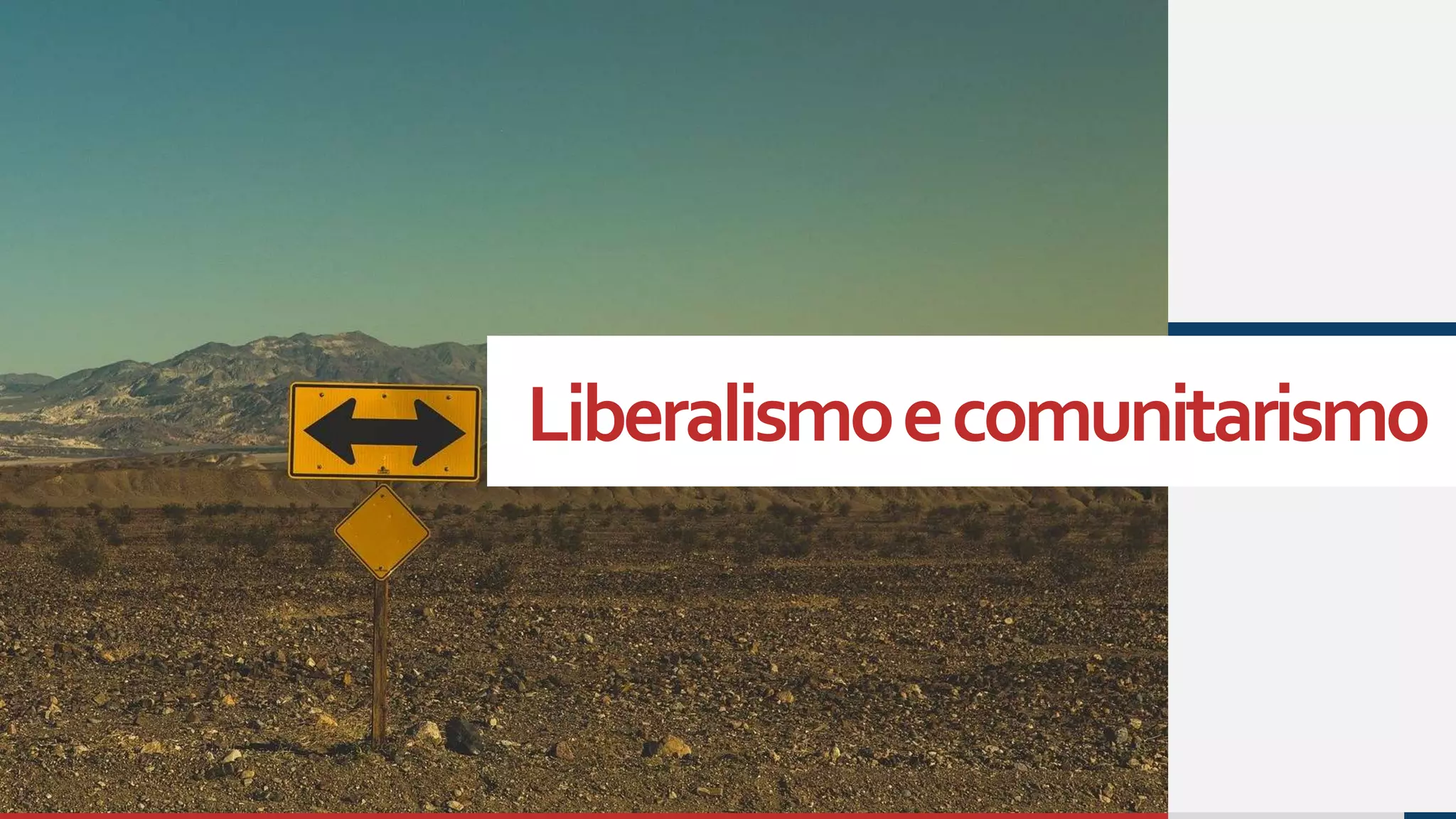 Liberalismoecomunitarismo