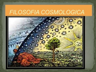 FILOSOFIA COSMOLOGICA
 