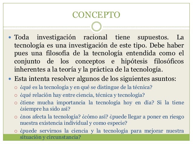 Filosofia de la tecnología