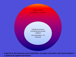 O que faz as leis humanas serem imperfeitas, corruptas, incorretas e até mesmo injustas é a pobreza de espírito dos homens