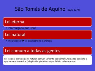 São Tomás de Aquino (1225-1274)