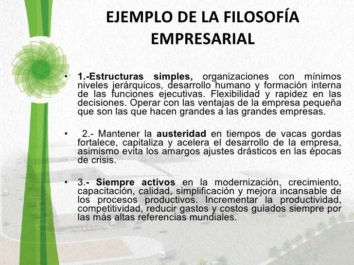 Filosofia empresarial(1)