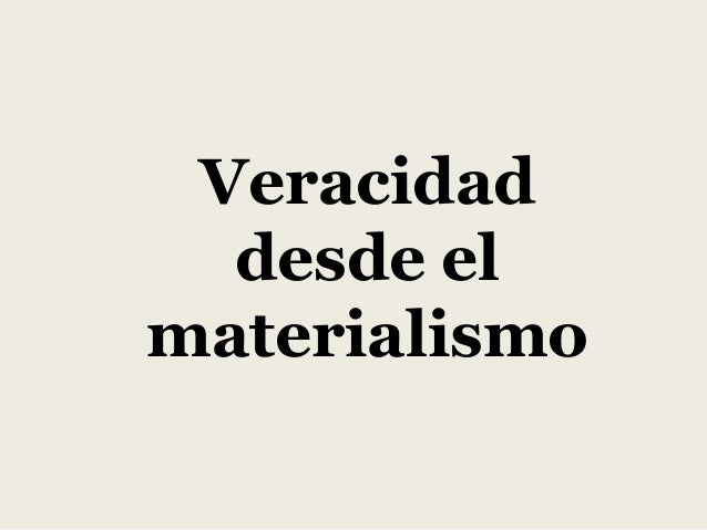veracidad