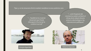 Filosofia i coronavirus