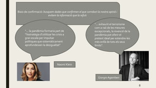 Filosofia i coronavirus