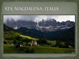 LO SUBLIME EN LA NATURALEZA 