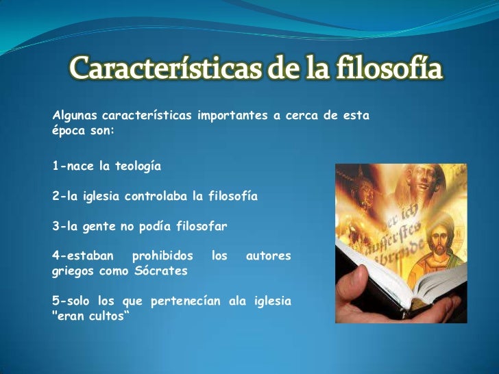 Filosofia medieval Filosofia medieval