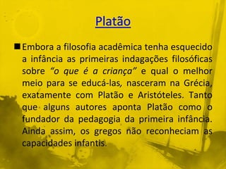 Filosofia e Criança