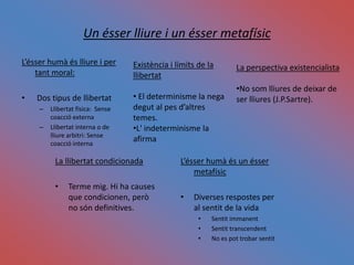  Teories filosòfiques: S’han de justificar racionalment. Identifiquen la naturalesa humana amb els seus aspectes principals (ésser racional, social, lliure i metafísic)Un ésser racional i un ésser socialL’ésser humà és un ésser racional La raó ha destacat com una nota dominant en la naturalesa humana, des de la filosofia grega fins a la il·lustració