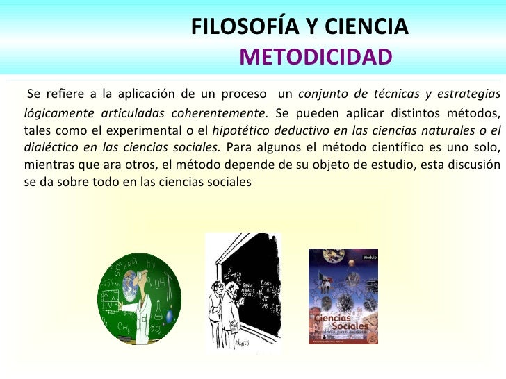 Filosofia y ciencia
