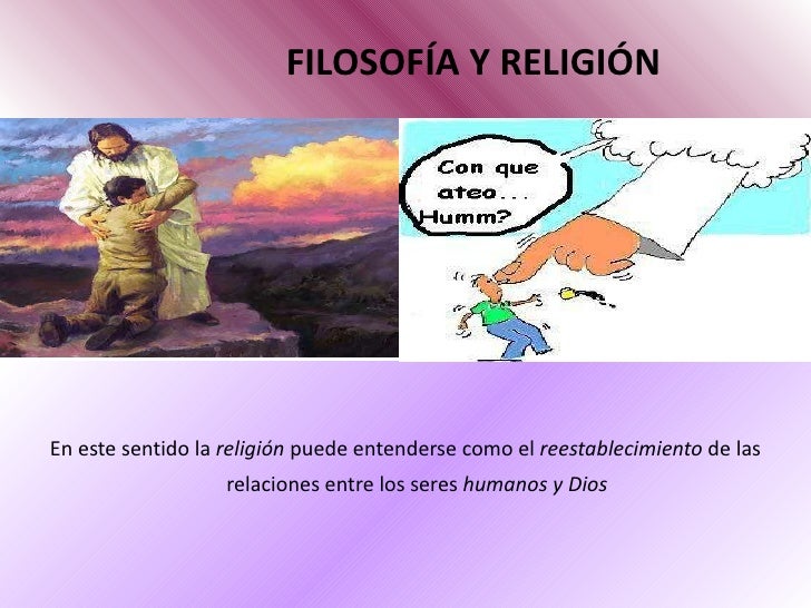 Filosofia y religión