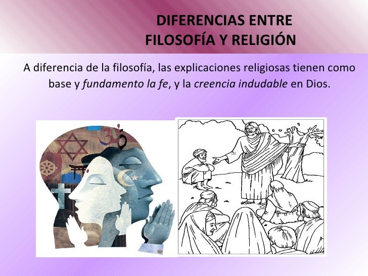 Filosofia y religión
