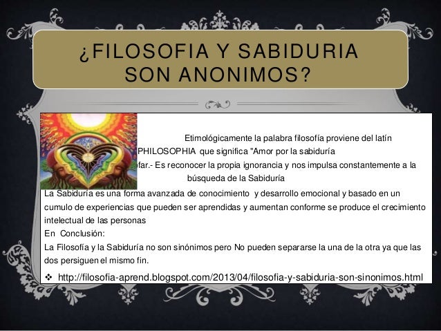 Que Significa Sabiduria En Filosofia - Descargar Manual