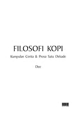 Filosofi kopi