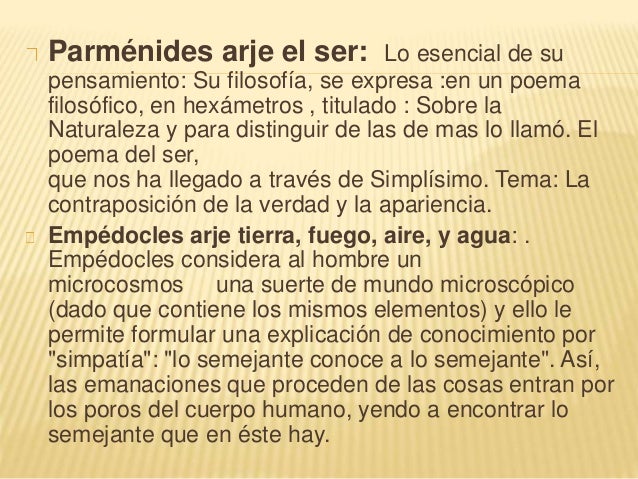 Poema De Parmenides De La Naturaleza es.slideshare.net