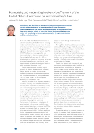 3 
3 DIFC: Dubai International Finance Centre. One recent DIFC law – Decree 57 – is an interesting mix of English and 
US law. 
4 The work of the World Bank in Montenegro falls into this category. 
5 Note the initiatives of the OHADA French-speaking countries of north-west Africa. 
6 Mauritius to its great credit has just introduced a whole new set of ethical rules and guidance for its insolvency 
practitioners. 
7 Often of the ‘pre-pack’ type. 
8 Germany, it should be said, is not the only continental European country whose companies have felt the need to 
migrate their CoMIs to England. 
9 Observation of an Islamic law professor at a recent conference in the Middle East. 
10 Using these terms in a non-technical sense. 
 