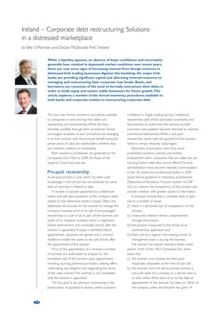 102 
insolvency proceedings has to fulfil. Simultaneously, these 
new obligations of the debtor to furnish more 
information are supposed to help the court in the 
appointment of a preliminary creditors’ committee as 
early as possible. Thus, the filing debtor has to add to its 
application a list of its creditors, regularly classifying the 
creditors into distinct classes or groups. Thus, the 
debtor’s application has to include details concerning 
the amount of the debtor’s payment obligations, its 
balance-sheet totals, its turnover exposure and the 
average number of its employees. The debtor is 
required to affirm completeness and correctness of this 
information. 
Insolvency plan and debt-to-equity-swap 
Now, under ESUG, it is finally possible, using the 
insolvency plan procedure, to affect the rights of the 
debtor’s current shareholders and to convert creditors’ 
claims into shares. Before ESUG, such a debt-to-equity-swap 
was only possible if the involved creditors gave 
their consent, making it virtually impossible to force a 
creditor to participate in a debt-to-equity-swap. 
Additionally, now under ESUG, an insolvency plan 
procedure is possible even in case of a lack of funds. 
Furthermore, measures such as, in particular, a capital 
reduction and increase, the provision of assets in kind 
(Leistung von Sacheinlagen), the exclusion of 
subscription rights, or the payment of compensation 
to retiring shareholders are possible by virtue of an 
insolvency plan. Potential “change-of–control” 
termination rights are not effective when a debt-to-equity- 
swap has taken place pursuant to an insolvency 
plan. In addition, there are new limitations in force 
now curbing the rights to object and file an appeal 
against an insolvency plan, which is intended to 
prevent a creditor from blocking the insolvency plan 
and is supposed to tighten the proceedings to speed 
up the legally binding determination of the plan. Court 
driven approval proceedings shall now ensure that a 
confirmed insolvency plan can be executed 
notwithstanding a pending appeal. 
Debtor in possession 
Upon an application for a debtor-in-possession 
proceeding (Eigenverwaltung, self administration), 
separate insolvency commencement proceedings with a 
preliminary trustee/custodian (Sachwalter) have now 
been implemented in to German insolvency law via 
ESUG. Whilst in the past a court regularly ordered 
certain measures protecting the debtor’s remaining 
assets from disposal during the period of the 
preliminary opening proceedings, the competent court 
shall now refrain from ordering such measures during 
the new commencement proceedings, i.e. the court 
shall not prohibit disposals by the debtor (allgemeines 
Verfügungsverbot) and shall not make such disposals 
subject to the approval by a preliminary insolvency 
administrator. 
Furthermore, the German legislator has provided 
more flexibility in a restructuring situation by offering 
the possibility for a subsequent debtor in possession 
proceeding upon application of the creditors’ 
assembly, if the debtor agrees. Any influence of 
shareholders or existing controlling bodies 
(supervisory board, advisory board) on the 
management will be limited during the debtor in 
possession period since the trustee/custodian 
(Sachwalter) as well as the creditors’ committee is 
required to control the debtor’s management on 
behalf of the creditors. 
The new protective shield 
proceedings 
In the newly implemented protective shield proceeding 
(Schutzschirmverfahren), which is based on and works 
similarly to the regular debtor-in-possession proceeding, 
the debtor has a chance to work out a restructuring 
plan under survey of a custodian (Sachwalter) within 
three months or less. This new protective shield 
proceeding will only be available if at the time of filing 
the motion for a protective shield proceeding, the 
debtor is not illiquid and the intended restructuring is 
not futile. These requirements need to be verified by a 
certificate of a tax advisor, auditor or lawyer, each 
experienced in insolvency law, or a person with 
equivalent qualifications. 
The underlying debtor in possession proceeding 
has to be cancelled before the end of the three-month 
period within which the plan has to be 
proposed, if the intended restructuring becomes 
impossible, or the preliminary creditors’ committee 
applies for its cancellation by majority decision 
(according to heads) or if no committee has been 
appointed, a creditor entitled to segregation or an 
unsecured insolvency creditor applies for its 
cancellation and circumstances are shown credibly 
that the debtor in possession proceeding will 
presumably lead to disadvantages for the creditors. 
The highly criticised provision originally included in 
the draft Act, pursuant to which a protective shield 
proceeding was to be cancelled if the debtor 
becomes illiquid after filing of the application, was 
taken out shortly before the vote in parliament and 
has not become law. Additionally, pursuant to the 
revised Act, the court is now able to order, upon 
application of the debtor, that preferential debt can be 
created during the protective shield proceedings. All in 
all the aim is to ensure that the debtor’s business can 
be continued as a going concern under the protective 
 