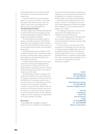www.pwc.co.za/deals 
Advising 
you in 
changing 
times 
Almost a year into the era of the new Companies Act for South African businesses, the 
early signs are that the challenges are every bit as complicated as were envisioned. 
Changes to Solvency  Liquidity tests, the introduction of new Business Rescue 
proceedings (Chapter 6) and altered provisions for Fundamental Transactions means 
that more than ever, the need for independent specialist advice from experienced 
professionals currently practicing in these areas is critical. 
As one of the largest integrated Deal and Restructuring advisers on the continent, 
receiving several Deal Makers awards this year including MA Accountants (Deal 
Value) – 2nd and Corporate Finance Sponsors (Transaction Value) – 2nd and having 
been the restructuring adviser on the largest successful Chapter 6 Business Rescue 
matter to date, we are ideally placed to assist. 
Contact our experts for further advice: 
Simon Venables 
Director 
+27 (11) 797 5660 
simon.venables@za.pwc.com 
Stefan Smyth 
Associate Director 
+27 (11) 797 4184 
stefan.smyth@za.pwc.com 
(		!#!$ !)*#$#
!+!
!#!!%#$#)*!!# 
!#!$ !$#
!!+!!#!$ !#!##!+! 
 !###'###	 