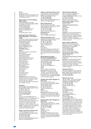 working groups, integrating the skills and experience 
of more than 100 lawyers and tax experts focusing on 
 