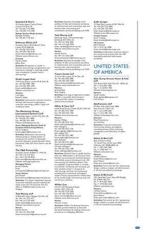 Partner, Chair, Global Insolvency  
Restructuring Group 
John Grieve (Vancouver) 
Tel: +1 (604) 631 4772 
Email: jgrieve@fasken.com 
Activities: Canadian and English insolvency 
and restructuring lawyers representing 
domestic and international businesses, 
institutional, secured and distressed debt 
lenders, creditors, directors, insolvency 
professionals and others. 
Fishman Flanz Meland Paquin, 
SENCRL/LLP 
Suite 4100, 1250 René-Lévesque Boulevard 
West, Montreal, Québec H3B 4W8, Canada. 
Tel: +1 (514) 932 4100 
Fax: +1 (514) 932 4170 
Email: afishman@ffmp.ca 
Website: www.ffmp.ca 
Senior Partner 
Avram Fishman 
Contact 
Mark Meland 
Activities: Active in virtually all major 
Canadian restructurings and trans-border 
restructurings, reorganisations and 
bankruptcies. Represents financial institutions, 
major stakeholders and debtors. 
Fraser Milner Casgrain LLP 
1 Place Ville Marie, Suite 3900, Montréal, 
Québec H3B 4M7, Canada. 
Tel: +1 (514) 878 8800 
Fax: +1 (514) 866 2241 
Website: www.fmc-law.com 
Partners 
Roger P. Simard (Montréal) 
Tel: +1 (514) 878 5834 
Email: roger.simard@fmc-law.com 
R. Shayne Kukulowicz (Toronto) 
David W. Mann (Calagary) 
Alex L. MacFarlane (Toronto) 
John R. Sandrelli (Vancouver) 
Ray C. Rutman (Edmonton) 
Philip Rimer (Ottawa) 
Activities: FMC’s 48 
insolvency/restructuring lawyers offer fully 
integrated, Canada-wide representation and 
experience with most major Canadian 
insolvencies as well as cross-border issues. 
Fraser Milner Casgrain LLP 
2900 Manulife Place, 10180-101 Street, 
Edmonton, Alberta T5J 3V5, Canada. 
Tel: +1 (780) 423 7100 
Fax: +1 (780) 423 7276 
Website: www.fmc-law.com 
Partners 
Ray C. Rutman (Edmonton) 
Tel: +1 (780) 423 7312 
Email: ray.rutman@fmc-law.com 
R. Shayne Kukulowicz (Toronto) 
David W. Mann (Calgary) 
Alex L. MacFarlane (Toronto) 
John R. Sandrelli (Vancouver) 
Philip Rimer (Ottawa) 
Roger P. Simard (Montréal) 
Activities: FMC’s 48 insolvency/ 
restructuring lawyers offer fully integrated, 
Canada-wide representation and experience 
with most major Canadian insolvencies as 
well as cross-border issues. 
Fraser Milner Casgrain LLP 
20th Floor, 250 West Howe Street, 
Vancouver, BC V6C 3R8, Canada. 
Tel: +1 (604) 687 4460 
Fax: +1 (604) 683 5214 
Website: www.fmc-law.com 
Partners 
John R. Sandrelli (Vancouver) 
Tel: +1 (604) 443 7132 
Email: john.sandrelli@fmc-law.com 
R. Shayne Kukulowicz (Toronto) 
David W. Mann (Calgary) 
Alex L. MacFarlane (Toronto) 
Ray C. Rutman (Edmonton) 
Philip Rimer (Ottawa) 
Roger P. Simard (Montréal) 
Activities: FMC’s 48 
insolvency/restructuring lawyers offer fully 
integrated, Canada-wide representation and 
experience with most major Canadian 
insolvencies as well as cross-border issues. 
Fraser Milner Casgrain LLP 
Suite 400, 77 King Street West, 
Toronto-Dominion Centre, Toronto, 
Ontario M5X 0A1, Canada. 
Tel: +1 (416) 863 4511 
Fax: +1 (416) 863 4592 
Partners 
Alex L. MacFarlane (Toronto) 
Tel: +1 (416) 863 4582 
Email: alex.macfarlane@fmc-law.com 
R. Shayne Kukulowicz (Toronto) 
David. W. Mann (Calgary) 
John R. Sandrelli (Vancouver) 
Ray C. Rutman (Edmonton) 
Philip Rimer (Ottawa) 
Roger P. Simard (Montréal) 
Activities: FMC’s 48 
insolvency/restructuring lawyers offer fully 
integrated, Canada-wide representation and 
experience with most major Canadian 
insolvencies as well as cross-border issues. 
Fraser Milner Casgrain LLP 
99 Bank Street, Suite 1420, Ottawa, 
Ontario K1P 1HA, Canada. 
Tel: +1 (613) 783 9600 
Fax: +1 (613) 783 9690 
Website: www.fmc-law.com 
Partners 
Philip Rimer (Ottawa) 
Tel: +1 (613) 783 9634 
Email: philip.rimer@fmc-law.com 
R. Shayne Kukulowicz (Toronto) 
David W. Mann (Calgary) 
Alex L. MacFarlane (Toronto) 
John R. Sandrelli (Vancouver) 
Ray C. Rutman (Edmonton) 
Roger P. Simard (Montréal) 
Activities: FMC’s 48 
insolvency/restructuring lawyers offer fully 
integrated, Canada-wide representation and 
experience with most major Canadian 
insolvencies as well as cross-border issues. 
Fraser Milner Casgrain LLP 
15th Floor, Bankers Court, 850-2nd Street 
S.W., Calgary, Alberta T2P 0R8, Canada. 
Tel: +1 (403) 268 7000 
Fax: +1 (403) 268 3100 
Website: www.fmc-law.com 
Partners 
David W. Mann (Calgary) 
Tel: +1 (403) 268 7097 
Email: david.mann@fmc-law.com 
R. Shayne Kukulowicz (Toronto) 
Alex L. MacFarlane (Toronto) 
John R. Sandrelli (Vancouver) 
Ray C. Rutman (Edmonton) 
Philip Rimer (Ottawa) 
Roger P. Simard (Montréal) 
Activities: FMC’s 48 
insolvency/restructuring lawyers offer fully 
integrated, Canada-wide representation and 
experience with most major Canadian 
insolvencies as well as cross-border issues. 
Goodmans LLP 
Suite 3400, 333 Bay Street, Toronto, 
Ontario M5H 2S7, Canada. 
Tel: +1 (416) 979 2211 
Fax: +1 (416) 979 1234 
Email: info@goodmans.ca 
Website: www.goodmans.ca 
Partner 
Jay Carfagnini 
Activities: Expertise in restructuring, 
financing and corporate issues. Clients 
include private and public corporations, 
Canadian and US financial institutions and 
international and national corporations. 
Grant Thornton Alger Inc. 
Suite 900, 833 - 4th Avenue SW, Calgary, 
AB T2P 3T5, Canada. 
Tel: +1 (403) 310 8888 
Fax: +1 (403) 260 2571 
Email: calgary@ca.gt.com 
Website: www.gt.alger.ca 
Partner 
Bruce Alger 
Tel: +1 (403) 296 2970 
Email: bruce.alger@ca.gt.com 
Activities: Grant Thornton Alger Inc. 
specialises in corporate recovery and 
personal bankruptcy. 
McMillan LLP 
Suite 4400, 181 Bay Street, Toronto, 
Ontario M5J 2T3, Canada. 
Tel: +1 (416) 865 7000 
Fax: +1 (416) 865 7048 
Email: info@mcmillan.ca 
Website: www.mcmillan.ca 
Chief Executive Officer 
Andrew Kent 
Tel: +1 (416) 865 7160 
Email: andrew.kent@mcmillan.ca 
Partner 
Max Mendelsohn 
Tel: +1 (514) 987 5042 
Email: max.mendelsohn@mcmillan.ca 
Chief Operating Officer 
Mickey Yaksich 
Tel: +1 (416) 865 7097 
Email: mickey.yaksich@mcmillan.ca 
Activities: Leading Canadian business law 
firm, committed to advancing its clients’ 
interests through exemplary client service 
and thoughtful, pragmatic advice. Values-driven, 
the firm takes a dynamic and 
sophisticated approach to provide practical 
and creative solutions. 
McMillan LLP 
Suite 2700, 1000 Sherbrooke Street West, 
Montréal, Québec H3A 3G4, Canada. 
Tel: +1 (514) 987 5000 
Fax: +1 (514) 987 1213 
Email: info@mcmillan.ca 
Website: www.mcmillan.ca 
Chief Executive Officer  Managing 
Partner 
Andrew Kent 
Tel: +1 (416) 865 7160 
Email: andrew.kent@mcmillan.ca 
Partner 
Max Mendelsohn 
Tel: +1 (514) 987 5042 
Email: max.mendelsohn@mcmillan.ca 
Chief Operating Officer 
Mickey Yaksich 
Tel: +1 (416) 865 7097 
Email: mickey.yaksich@mcmillan.ca, 
Activities: Leading Canadian business law 
firm, committed to advancing its clients’ 
interests through exemplary client service 
and thoughtful, pragmatic advice. Values-driven, 
the firm takes a dynamic and 
sophisticated approach to provide practical 
and creative solutions. 
Norton Rose Canada 
Suite 2500, 1 Place Ville Marie, Montreal, 
Quebec H3B 1RI, Canada. 
Tel: +1 (514) 847 4747 
Fax: +1 (514) 286 5474 
Website: www.nortonrose.com 
Co-Chairs of the Group 
Tony Reyes 
Tel: +1 (416) 216 4825 
Email: tony.reyes@nortonrose.com 
201 
 