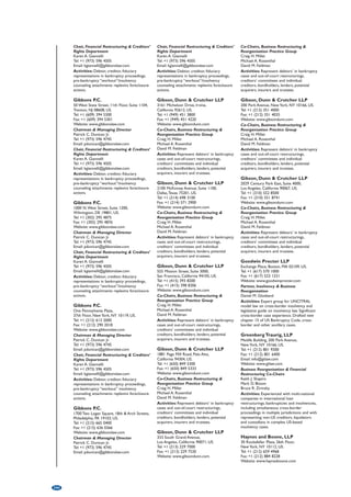 Activities: Deloitte advises stakeholders in 
underperforming or distressed businesses 
including creditors and directors. Services 
include insolvency appointments, financial 
restructuring, turnaround and business 
reviews. 
Glatzová  Co., v.o.s. 
Betlémsky` Palác, Husova 5, 
CZ-110 00 Prague 1, Czech Republic. 
Tel: +420 (2) 2440 1440 
Fax: +420 (2) 2424 8701 
Email: office@glatzova.com 
Website: www.glatzova.com 
Partner, Head of Practice Group 
Dr. Martin Dancisin 
Email: martin.dancisin@glatzova.com 
Partner 
Dr. Dana Schweigelová 
Email: dana.schweigelova@glatzova.com 
Activities: Restructuring and refinancing of 
major global groups, representation of 
creditors and restructuring of insolvent 
Czech entities. 
Hogan Lovells (Prague) LLP 
Slovansky` dum, Na Príkope 859/22, 
CZ-110 00 Prague 1, Czech Republic. 
Tel: +420 (2) 2141 1700 
Fax: +420 (2) 2421 0004 
Email: enquiry@hoganlovells.com 
Website: www.hoganlovells.com 
Partner 
Miroslav Dubovsky 
Activities: Experts advising on business 
restructuring and insolvency, including 
corporate restructuring, formal insolvencies 
and creditor representation. 
NH Partners, advokatni kancelar, 
s.r.o. 
Vaclavske namesti 832/19, 
CZ-110 00 Prague 1, Czech Republic. 
Tel: +420 (2) 7000 5410 
Fax: +420 (2) 7000 5254 
Email: info@nhpartners.cz 
Website: www.nhpartners.cz 
Partners 
Mgr. Lukás Nyvlt 
Email: lukas.nyvlt@nhpartners.cz 
JUDr. Jakub Hájek 
Email: jakub.hajek@nhpartners.cz 
Activities: Advising clients on both Czech 
and cross-border insolvency aspects of 
business transactions. 
Noerr 
Na Porící 1079/3a, CZ-110 00 Prague 1, 
Czech Republic. 
Tel: +420 (2) 3311 2111 
Fax: +420 (2) 3311 2112 
Email: info@noerr.com 
Website: www.noerr.com 
Contact 
Silvia Sparfeld, M.A. 
Email: silvia.sparfeld@noerr.com 
Activities: Advising shareholders, 
companies, creditors and investors regarding 
insolvency/restructuring proceedings. Trustee 
for secured creditors. Advice to insolvency 
administrators. 
PricewaterhouseCoopers Ceska 
republika, s.r.o. 
Katerinska 40/466, CZ-120 00 Prague 2, 
Czech Republic. 
Tel: +420 (251) 151 111 
Fax: +420 (251) 156 111 
Website: www.pwc.com 
Partner 
Petr Smutny 
Tel: +420 (251) 151 215 
Email: petr.smutny@cz.pwc.com 
Senior Manager 
Radim Base 
Tel: +420 (251) 152 420 
Email: radim.base@cz.pwc.com 
Activities: Their turnaround and 
restructuring practice provides advisory to 
stakeholders (both lenders and debtors) in 
underperforming, distressed or insolvent 
businesses. Their services encompass 
independent business reviews, operational and 
financial restructuring, business regeneration, 
corporate simplification, ongoing support to 
insolvent companies and optimised exits 
including distressed MA. Their team of 
professionals has been an advisor in the vast 
majority of the most relevant cases in the 
area of insolvency and restructuring. 
PricewaterhouseCoopers are a leading 
practice in the Czech Republic in this area 
and have direct experience with both formal 
and informal insolvency arrangements, as well 
as cross-border and COMI insolvencies. 
Roland Berger Strategy 
Consultants GmbH 
Na Porící 24, CZ-110 00 Prague 1, 
Czech Republic. 
Tel: +420 (2) 1021 9511 
Fax +420 (2) 1021 9510 
Website: www.rolandberger.com 
Partner 
Constantin Kinsky 
Tel: +420 (2) 1021 9550 
Email: constantin_kinsky@ 
cz.rolandberger.com 
Principal 
Roland Zsilinsky 
Tel: +420 (2) 1021 9524 
Email: roland_zsilinsky@cz.rolandberger.com 
Activities: Roland Berger Strategy 
Consultants is a leading global strategy 
consultancy. Within their restructuring 
practice they focus on complex operational 
and financial restructurings/distressed MA 
as well as insolvency support. 
Squire Sanders, v.o.s., advokátní 
kancelár˘ 
Václavské námes˘tí 57/813, 
CZ-110 00 Prague 1, Czech Republic. 
Tel: +420 221 662 111 
Fax: +420 221 662 222 
Website: www.squiresanders.com 
Restructuring  Insolvency Global 
Practice Group Leader 
Stephen D. Lerner 
Local Restructuring  Insolvency 
Contacts 
Jeffrey A. McGehee 
Marketa Lukesova 
Karel Sturm 
Activities: The restructuring  insolvency 
group has over 100 restructuring and 
insolvency lawyers who represent financial 
institutions, distressed companies, insolvency 
practitioners, creditors’ committees, 
investors, and strategic and financial buyers of 
troubled companies. 
White  Case, Advokátní kancelár 
Na Príkope 8, CZ-110 00 Prague 1, 
Czech Republic. 
Tel: +420 (2) 5577 1111 
Fax: +420 (2) 5577 1122 
Website: www.whitecase.com 
Partners 
David Plch 
Tel: +420 (2) 5577 1298 
Email: dplch@whitecase.com 
Jonathan Weinberg 
Tel: +420 (2) 5577 1262 
Email: jweinberg@whitecase.com 
Petr Kuhn 
Tel: +420 (2) 5577 1236 
Email: pkuhn@whitecase.com 
Ivo Bárta 
Tel: +420 (2) 5577 1234 
Email: ibarta@whitecase.com 
Jiri Tomola 
Tel: +420 (2) 5577 1258 
Email: jtomola@whitecase.com 
Activities: White  Case is a global law firm 
with over 2000 lawyers in 26 countries. Their 
financial restructuring and insolvency group is 
a worldwide practice consisting of over 160 
restructuring and insolvency lawyers. They 
are a globally recognised leader in complex 
cross-border insolvencies and workouts, and 
they represent clients in all aspects of 
restructurings, workouts and insolvencies, 
including both transactional and litigation 
matters. Recent representations include many 
of the world’s largest restructuring cases and 
out-of-court workouts. 
Wolf Theiss advokati s.r.o. 
Pobrezni 12, CZ-186 00 Prague 8, 
Czech Republic. 
Tel: +420 (2) 3476 5111 
Fax: +420 (2) 3476 5110 
Email: praha@wolftheiss.com 
Website: www.wolftheiss.com 
Director 
Paul Sestak 
Activities: Advising international clients in 
all phases of restructuring projects, including 
advising and representing banks and material 
vendors in insolvency proceedings. 
DENMARK 
Bech-Bruun 
Langelinie Allé 43, DK-2100 Copenhagen 0, 
Denmark. 
Tel: +45 7227 0000 
Fax: +45 7227 0027 
Website: www.bechbruun.com 
Contacts 
Ole Borch 
Troels Tuxen 
Activities: Through its partners leading 
membership in IBA, Insol and American 
College of Bankruptcy, Bech-Bruun is very 
active within the global insolvency and 
restructuring arena. 
Bruun  Hjejle 
Nørregade 21, DK-1165 Copenhagen K, 
Denmark. 
Tel: +45 3334 5000 
Fax: +45 3334 5050 
Website: www.bruunhjejle.com 
Co-Leaders, Partners 
Claus Høeg Madsen 
Email: chm@bruunhjejle.dk 
Lars Skanvig 
Email: lsk@bruunhjejle.dk 
Senior Associates 
Henrik Selchau Poulsen 
Soeren Kopp 
Activities: Acts as trustee in bankruptcy 
estates and offers legal assistance in 
connection with restructuring. 
Deloitte 
Weidekampsgade 6, PO Box 1600, 
DK-0900 Copenhagen C, Denmark. 
Tel: +45 3610 2030 
Fax: +45 3610 2040 
Website: www.deloitte.dk 
Partner 
Claus Hansen 
Tel: +45 4015 0867 
Email: clhansen@deloitte.dk 
Restructuring Services 
Jens Boëtius Andersen 
Tel: +45 2082 0433 
Email: jensandersen@deloitte.dk 
LOGOS advokatanpartsselskab 
Lautrupsgade 7, 4th Floor, 
DK-2100 Copenhagen, Denmark. 
Tel: +45 (70) 229 224 
Fax: +45 (70) 274 279 
Email: logos@logoslaw.dk 
Website: www.logos.is 
206 
 