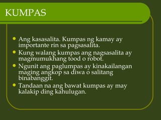 PAGSASALITA | PPT