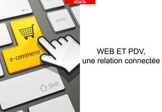 WEB ET PDV,
une relation connectée
#DATA
 