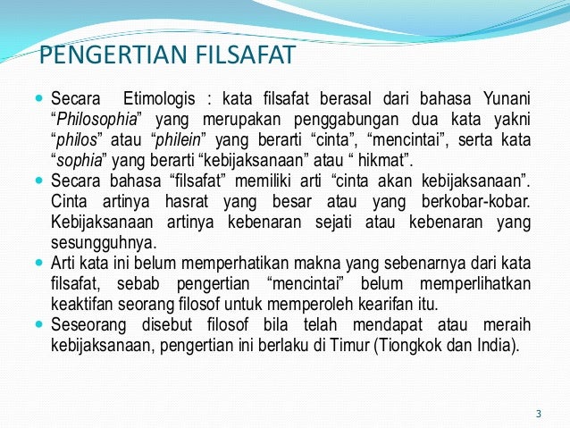 Filsafat Umum