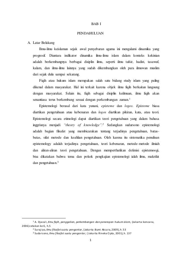 Filsafat Hukum Islam