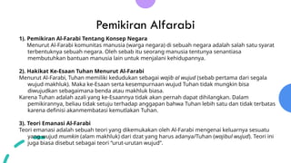 FILSAFAT ISLAM AL FARABI.Konsep Negara Ideal | PPTX
