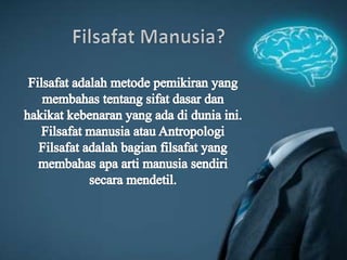 Penjelasan Filsafat Tentang Asal Usul Manusia - Featured Image