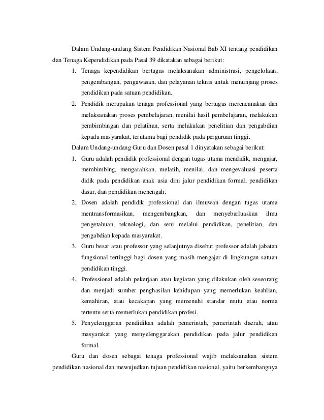 Filsafat pendidikan tentang tanggung jawab pendidikan