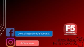 www.facebook.com/f5humanas
@f5humanas
 