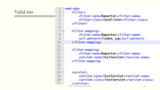 Servlet Filter | PDF