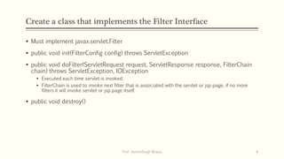 Servlet Filter | PDF