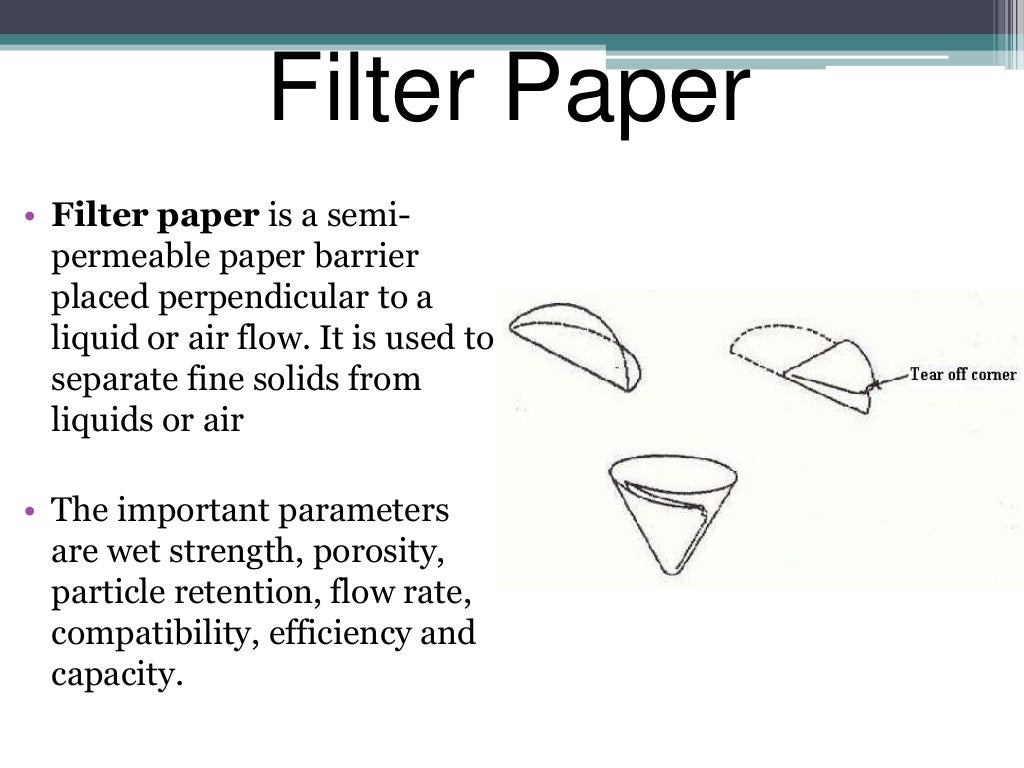 Filter aids